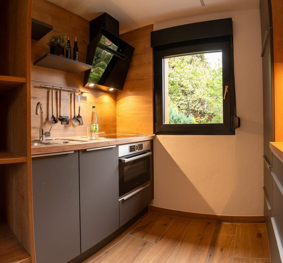 Kitchen or kitchenette, oven, pet friendly, stove
