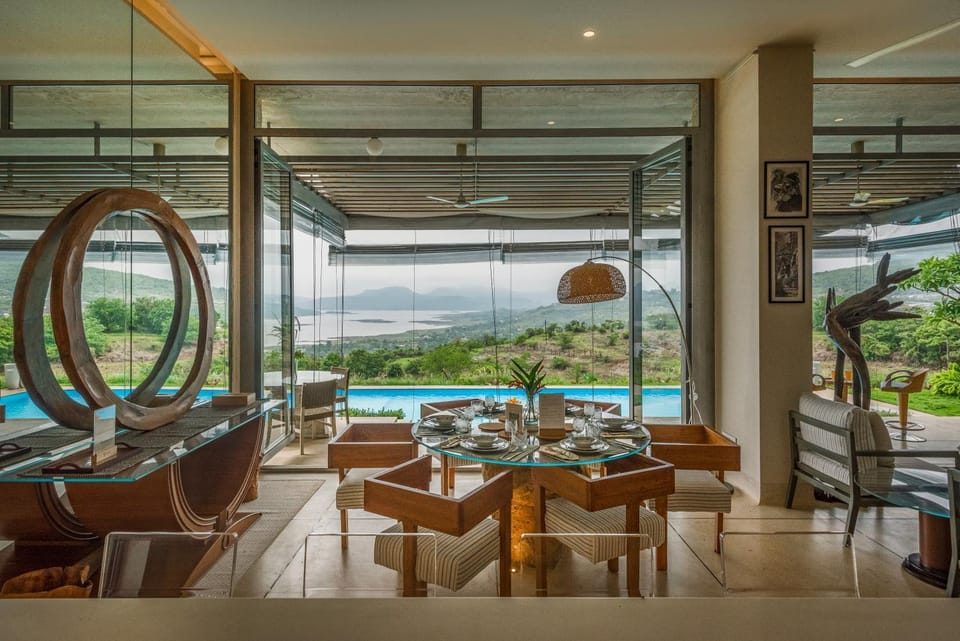 Natural landscape, Living room, Seating area