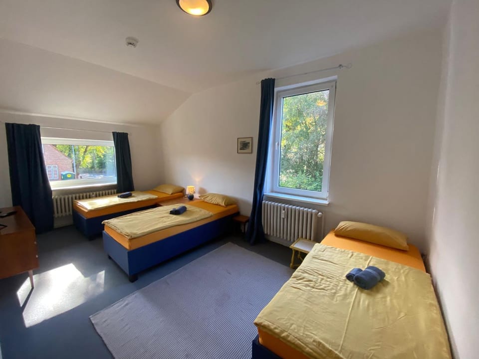 Property building, Living room, Bedroom