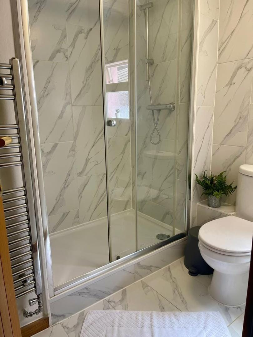 Shower, Toilet, Bathroom, towels