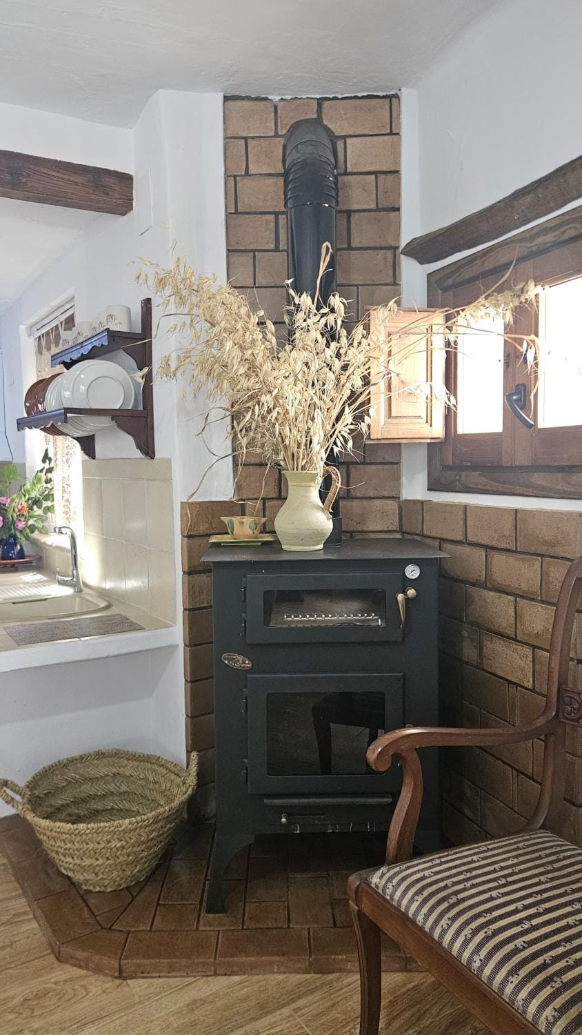 Living room, fireplace