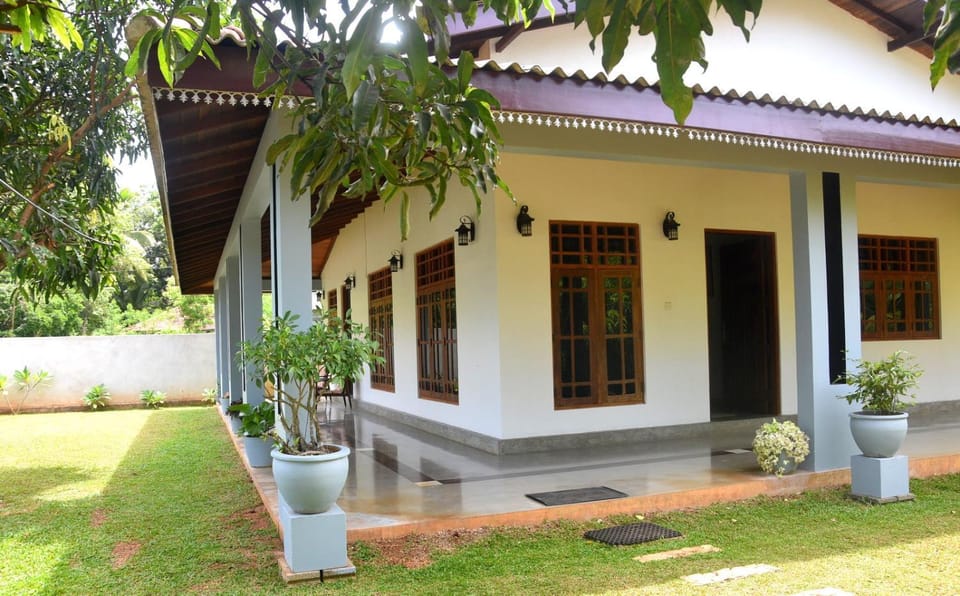 Property building, Garden view