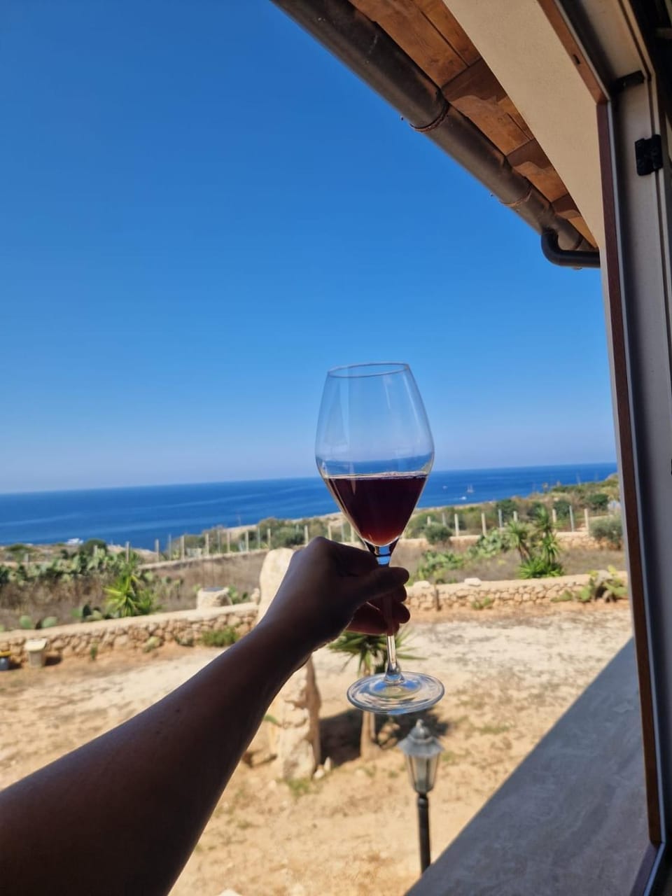Day, Natural landscape, Balcony/Terrace, Sea view