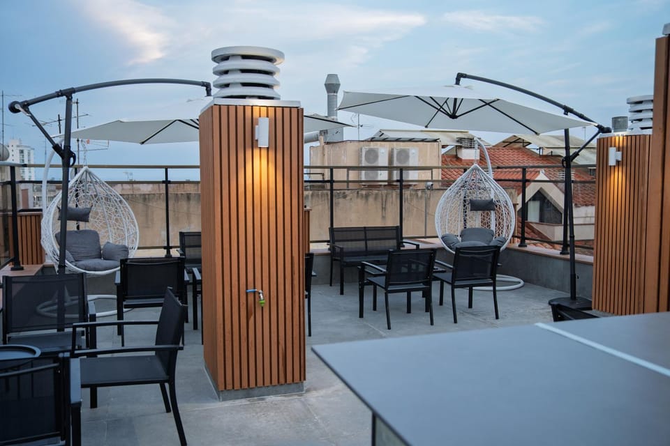 View (from property/room), Balcony/Terrace, Lounge or bar, Swimming pool