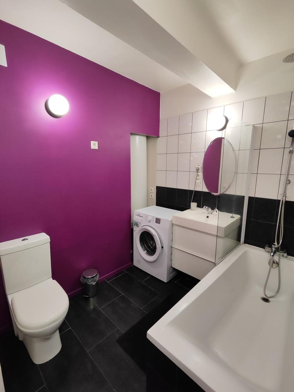 Toilet, Bathroom, Bath, washing machine