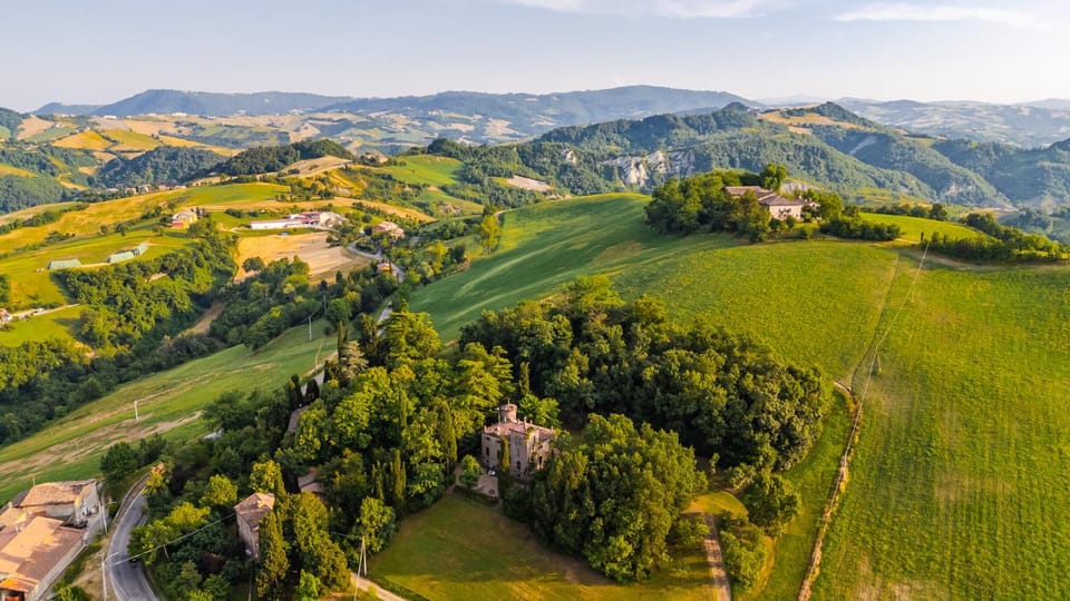 Natural landscape, Bird's eye view