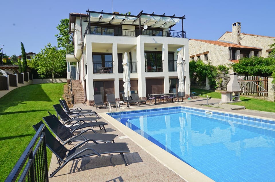 Property building, Patio, Garden view, Swimming pool