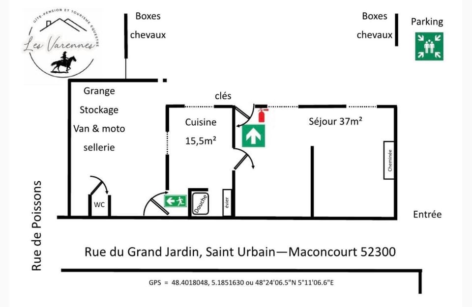 Les sabots de Jeanne d'Arc Country House in Grand Est