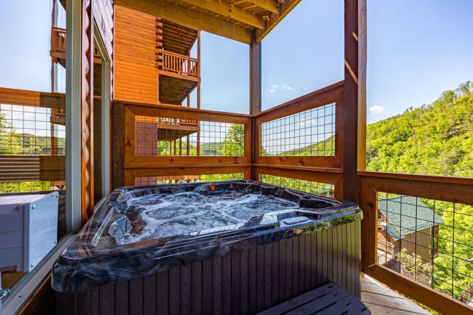 Autumn Path By Avada Properties House in Pigeon Forge