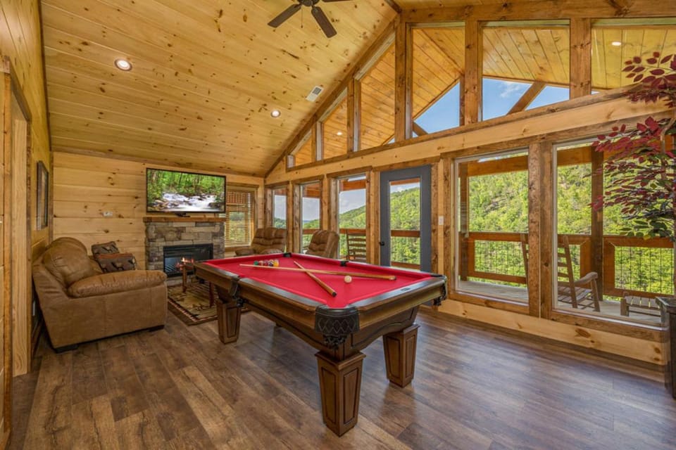 Autumn Path By Avada Properties House in Pigeon Forge