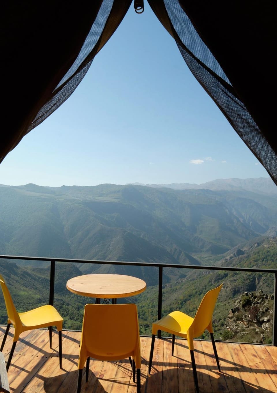 Day, Natural landscape, View (from property/room), Balcony/Terrace, Mountain view