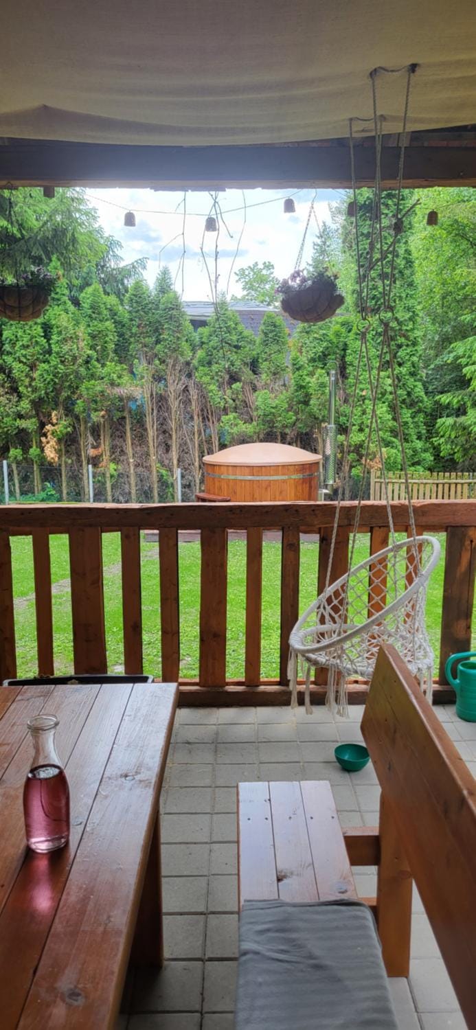 Balcony/Terrace, Garden view