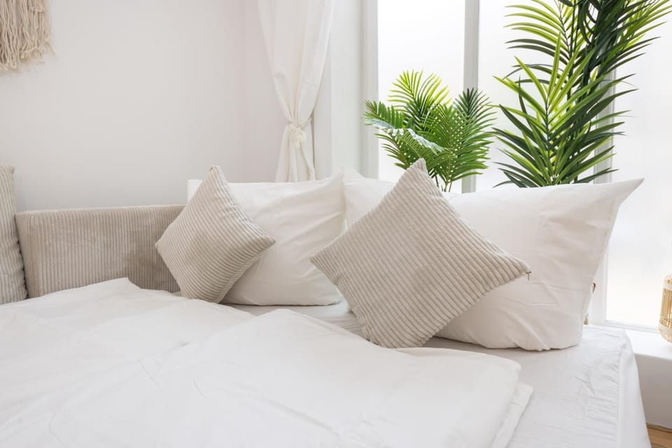 Bed, Living room, Photo of the whole room