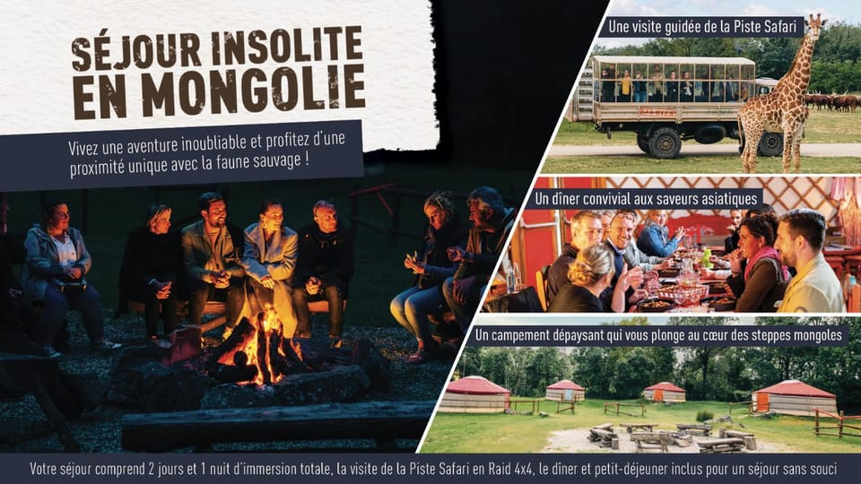 Séjour Insolite Safari Parc - Planète Sauvage Luxury tent in Pays de la Loire
