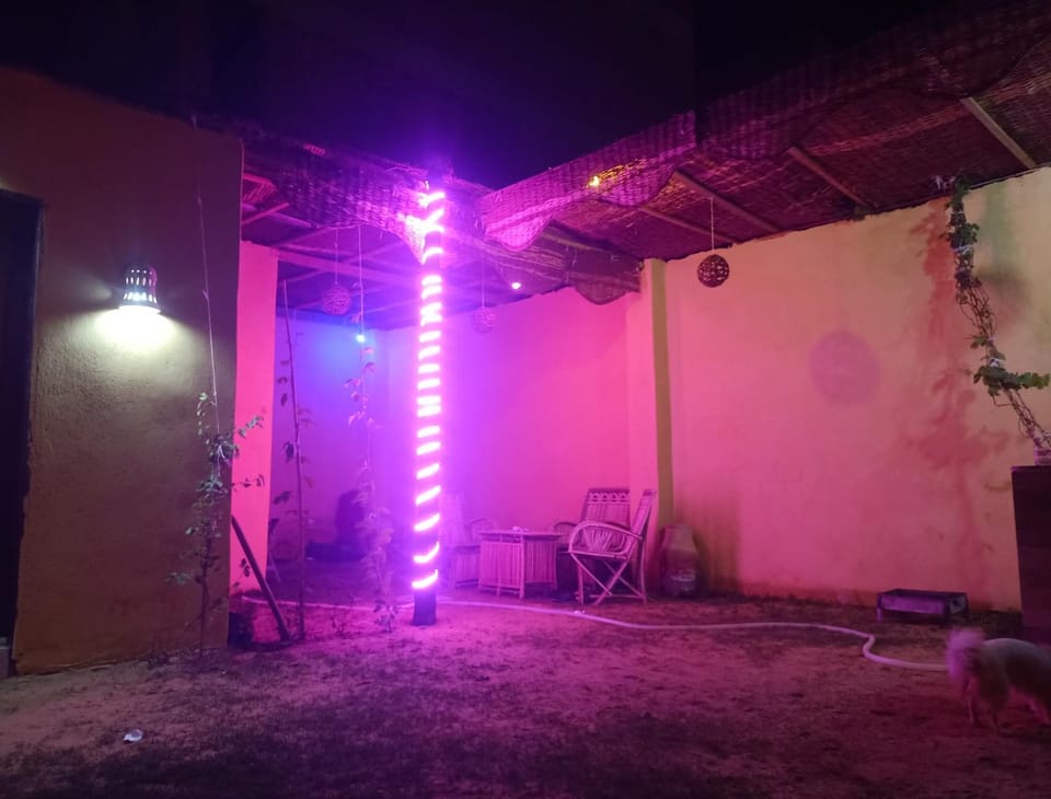 Patio, Night