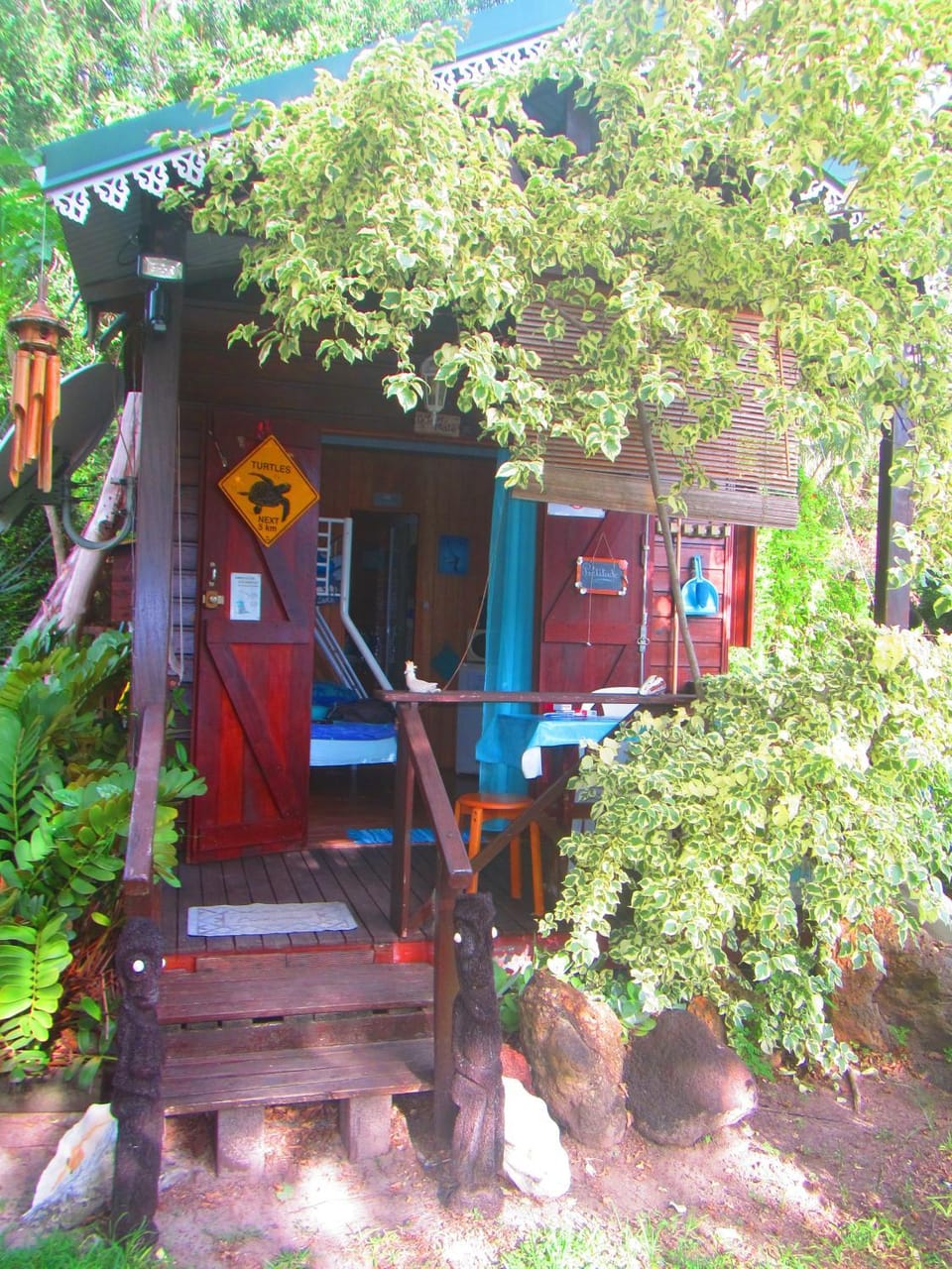 Property building, Patio