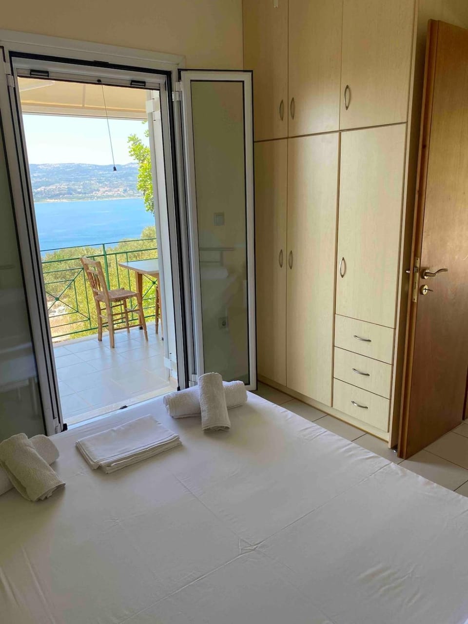 Bedroom, Sea view