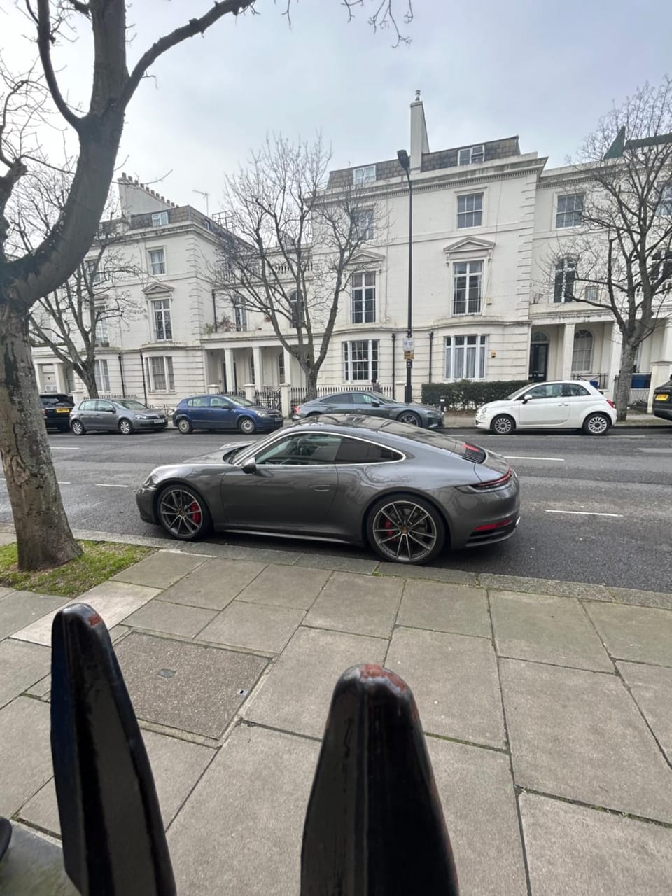 Quiet street view