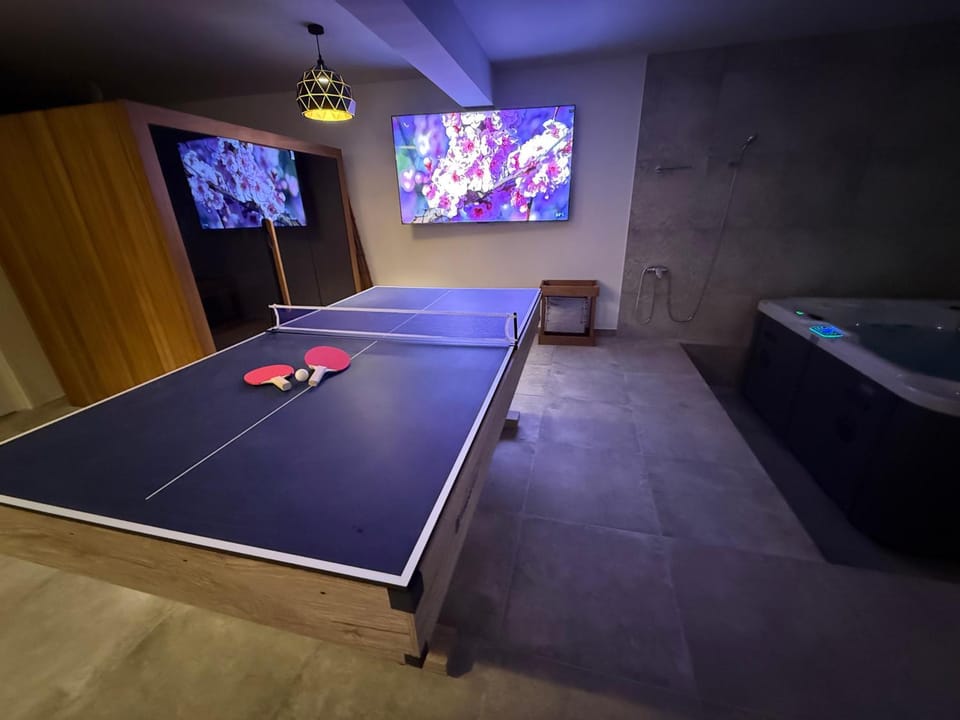Billiard, Game Room, Hot Tub, Sauna, Table tennis, Spa and wellness centre/facilities