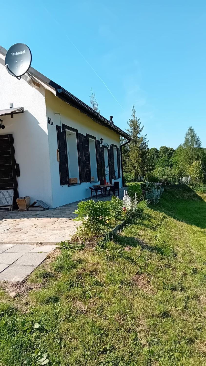Property building, Garden view