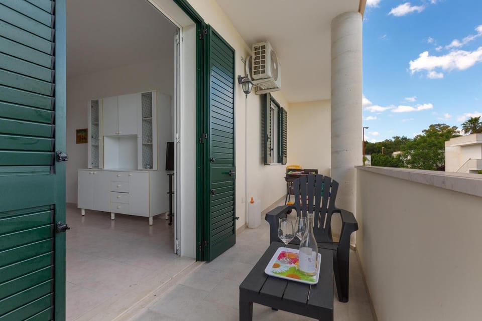 Property building, Patio