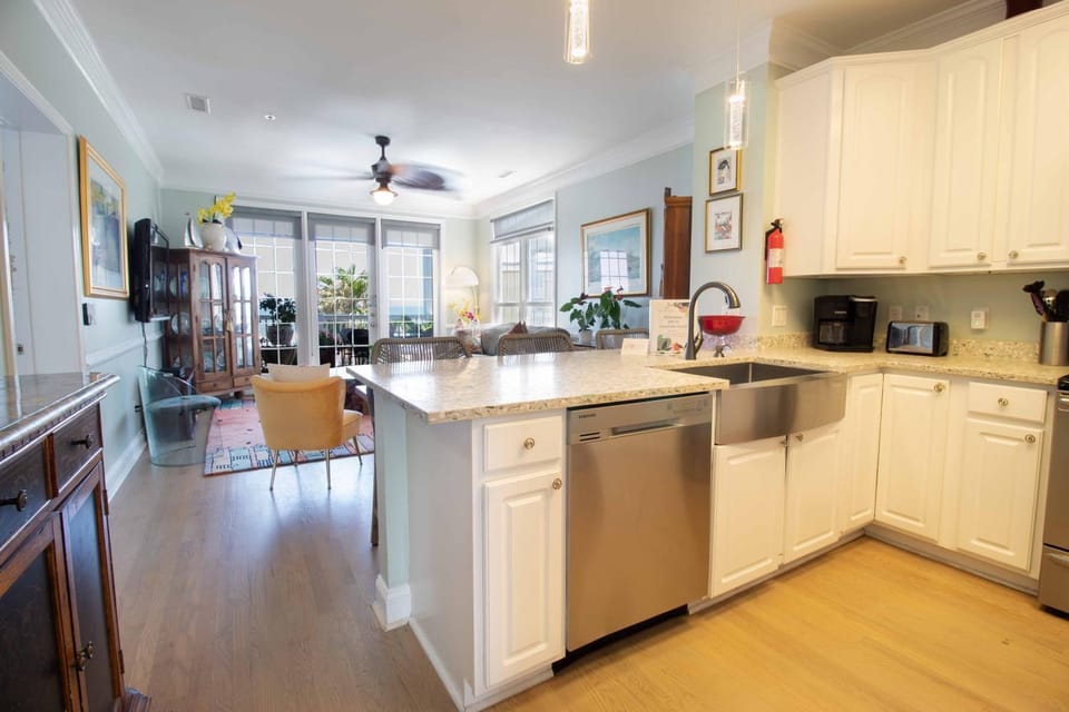 Oceanfront Garden Apartment in Folly Beach
