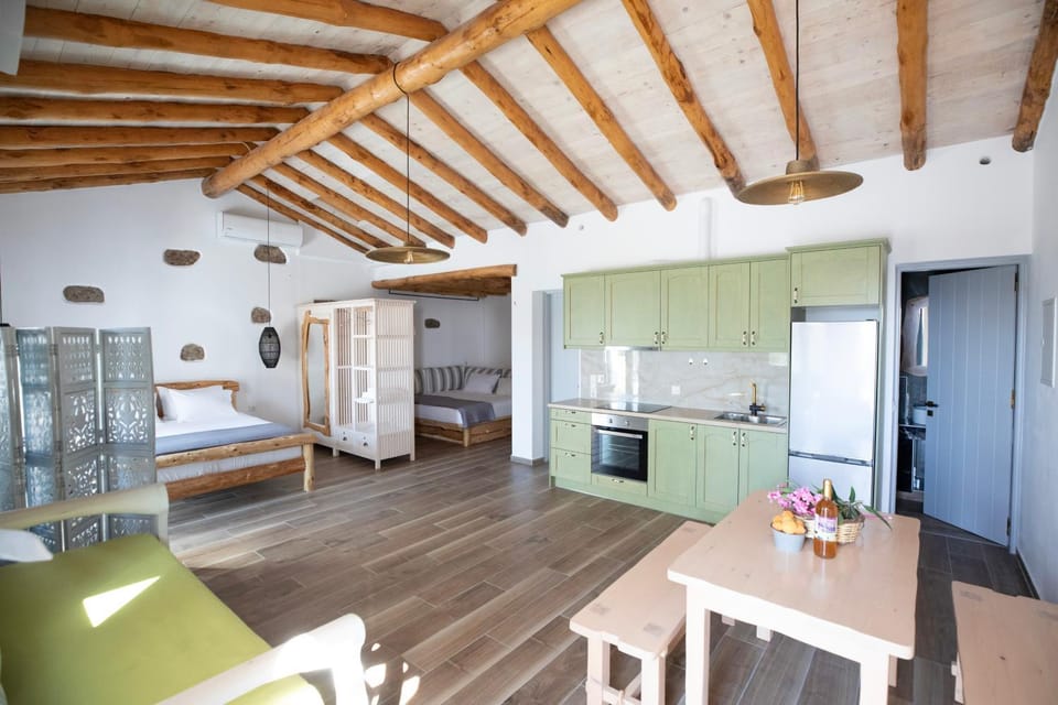 Kitchen or kitchenette, Dining area, oven, stove