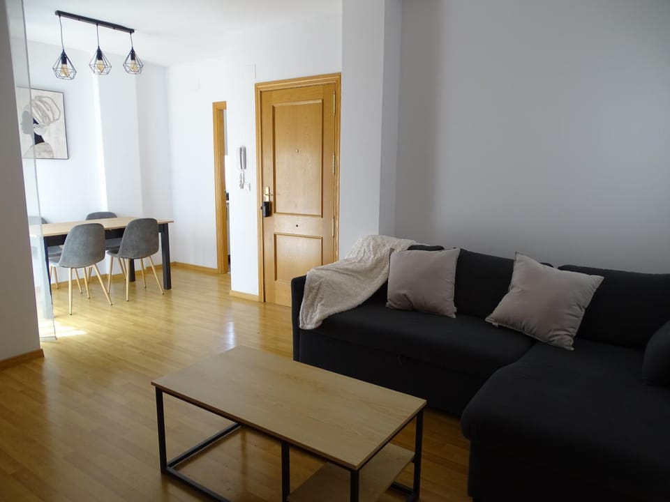 Living room, air conditioner