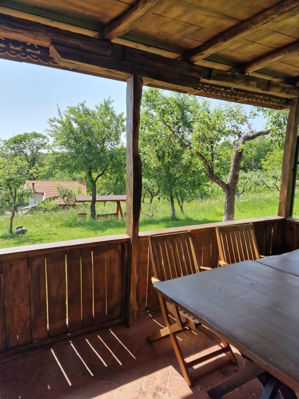 Natural landscape, Garden, Dining area, Garden view
