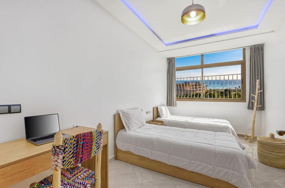 White Majorelle Duna Blanca Apartment in Souss-Massa