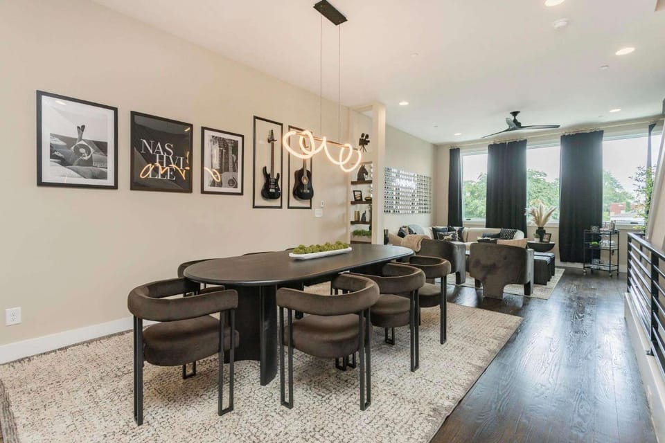 Brand New Elegance Rooftop Views of Nashville House in Nashville