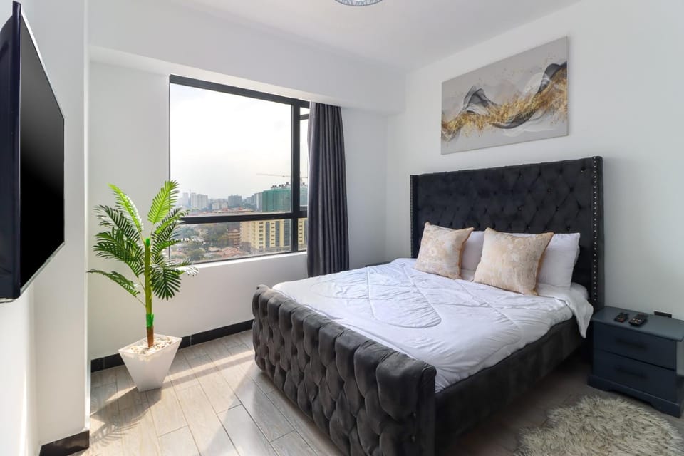 luxurious three bedroom with fully equipped gym heated swimming pool ample parking space child play area and amazing scenic views Apartment in Nairobi
