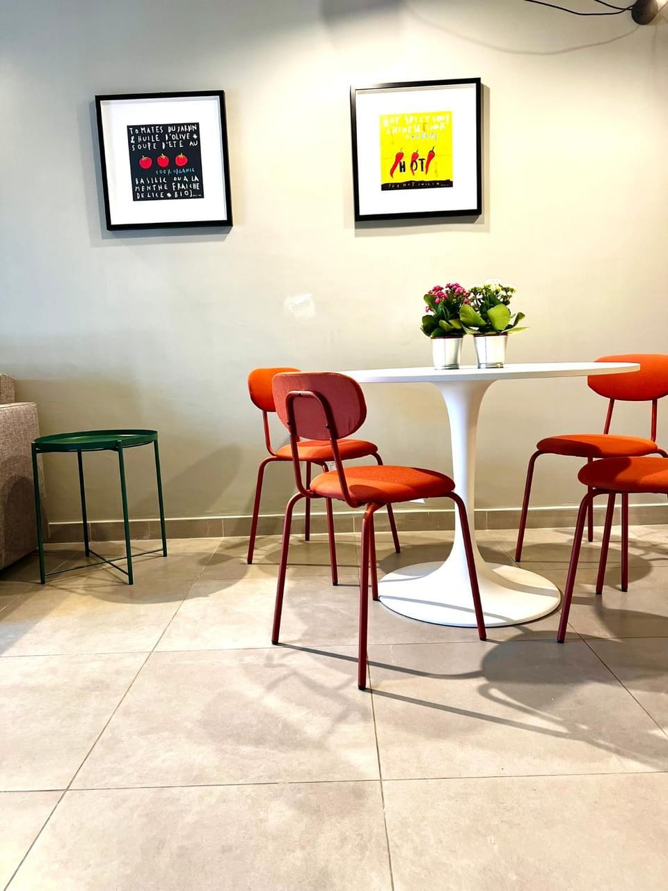 Dining area