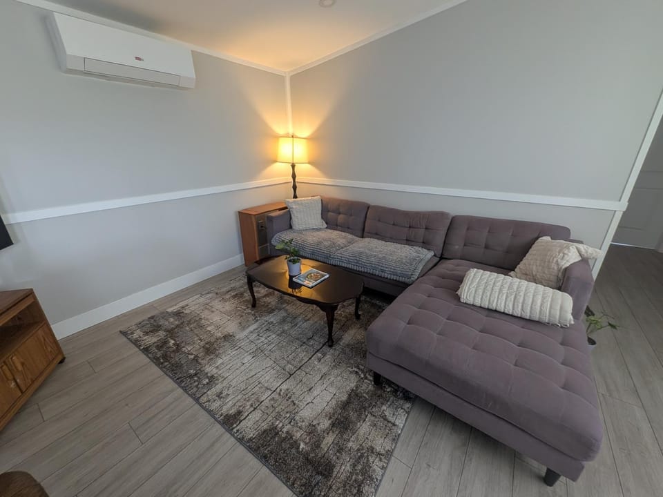 Living room, air conditioner