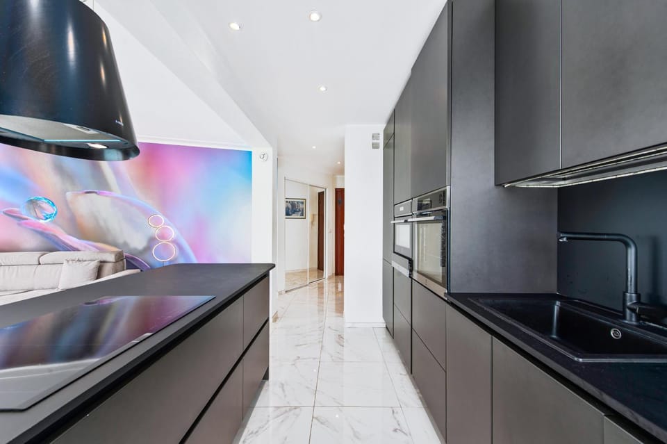 Superbe 3 pièces vue mer, climatisation, balcon Apartment in Roquebrune-Cap-Martin