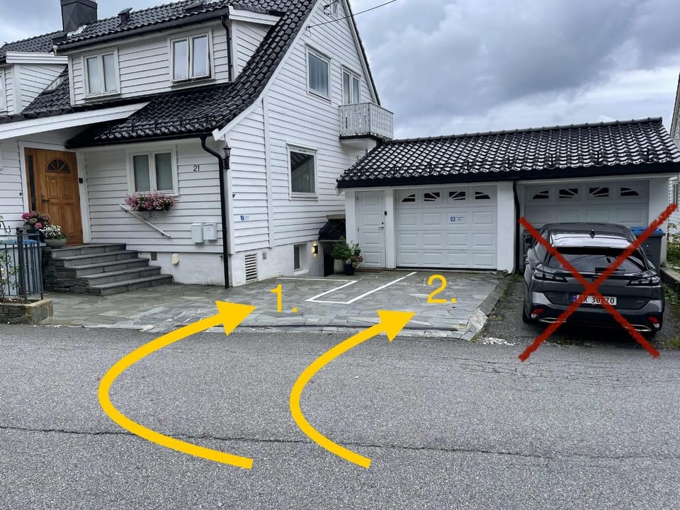 Floien City Apartment -Free parking House in Bergen