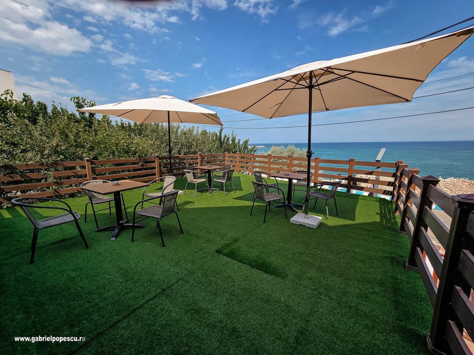 Patio, Day, Natural landscape, Sea view