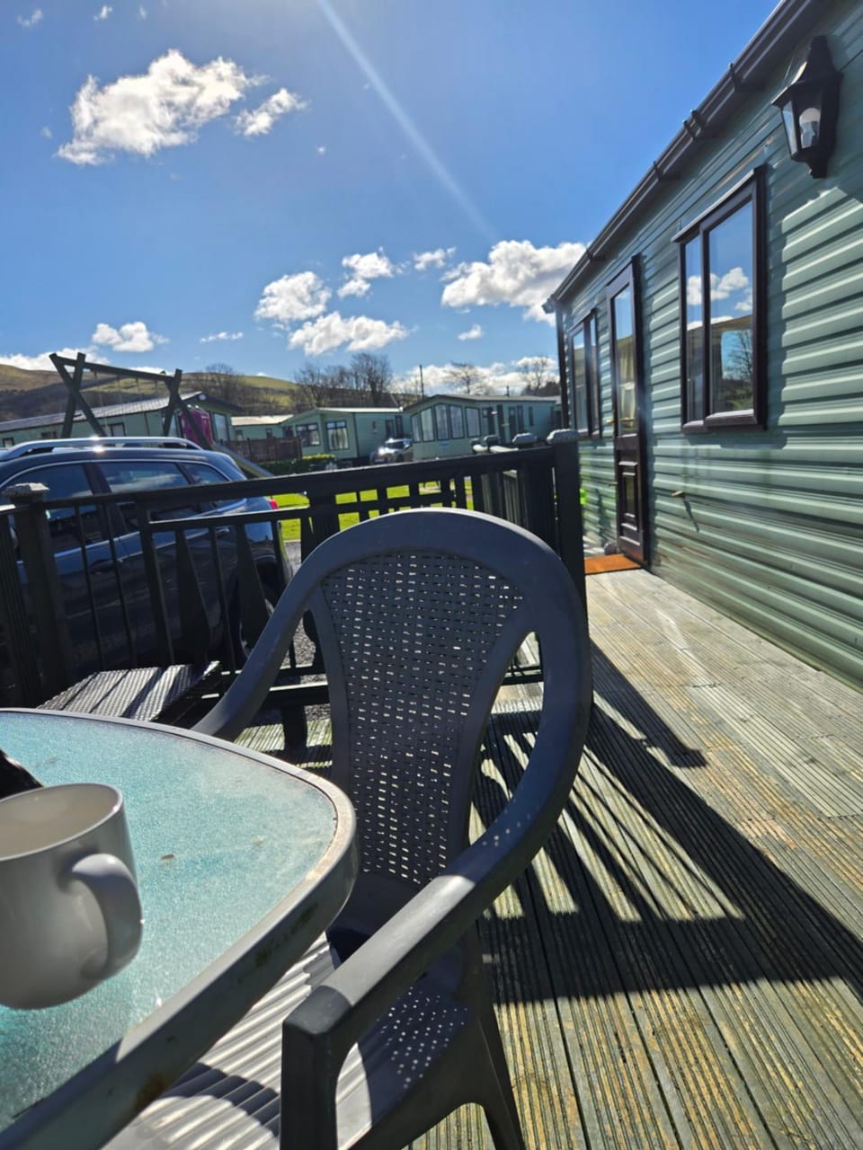 Property building, Patio, Day