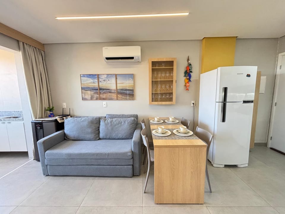 Living room, Dining area, minibar, air conditioner