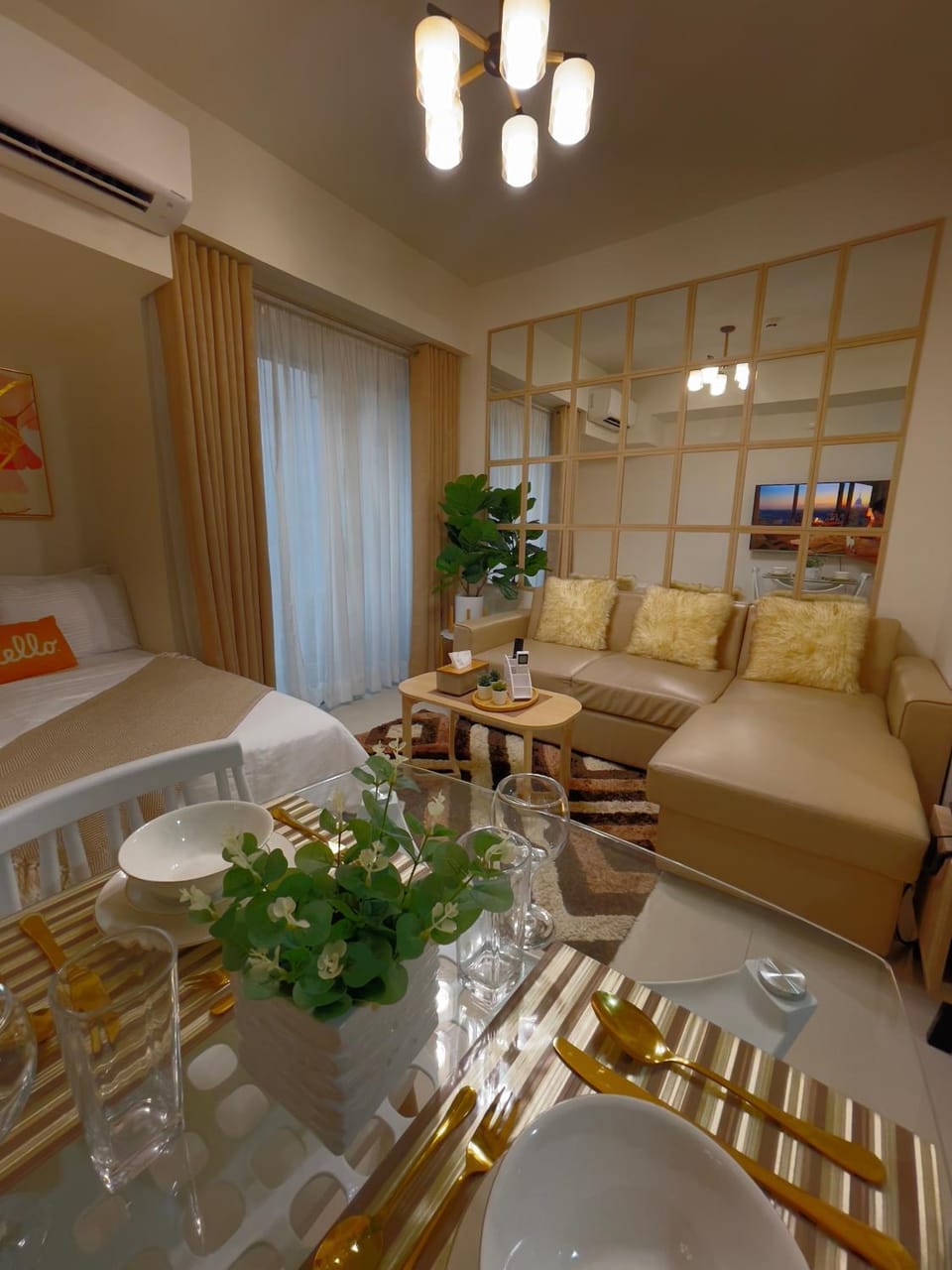 Davao Inspiria Condominium units with balcony beside Abreeza Mall Apartment in Davao City