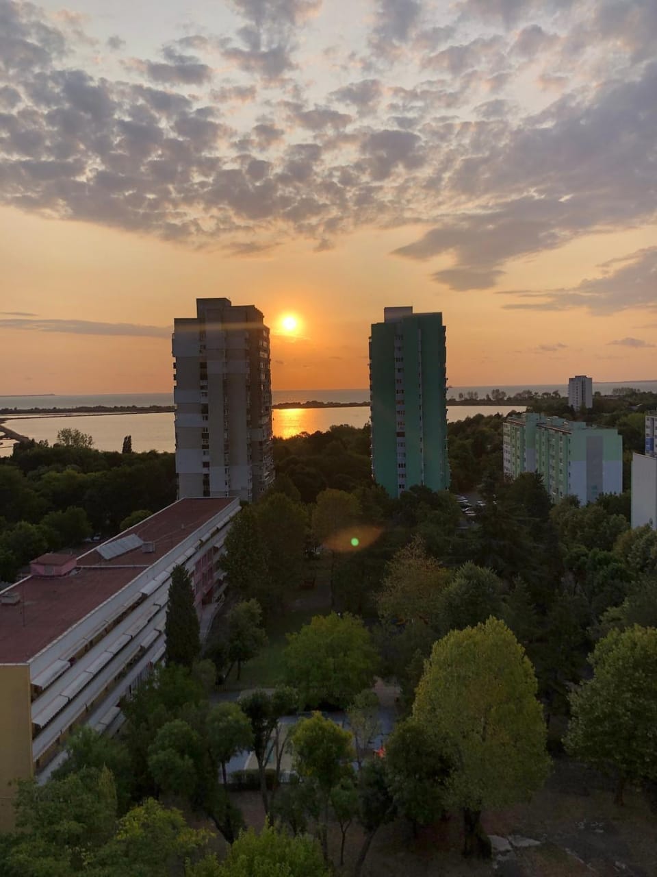 Natural landscape, Balcony/Terrace, Sea view, Sunrise