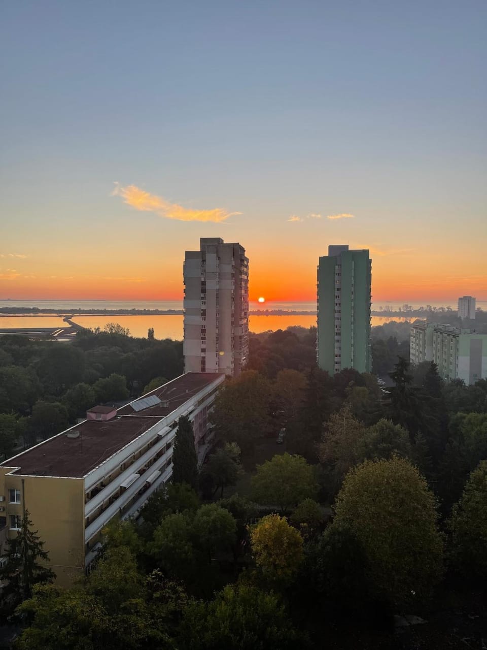 Natural landscape, Balcony/Terrace, Sea view, Sunrise