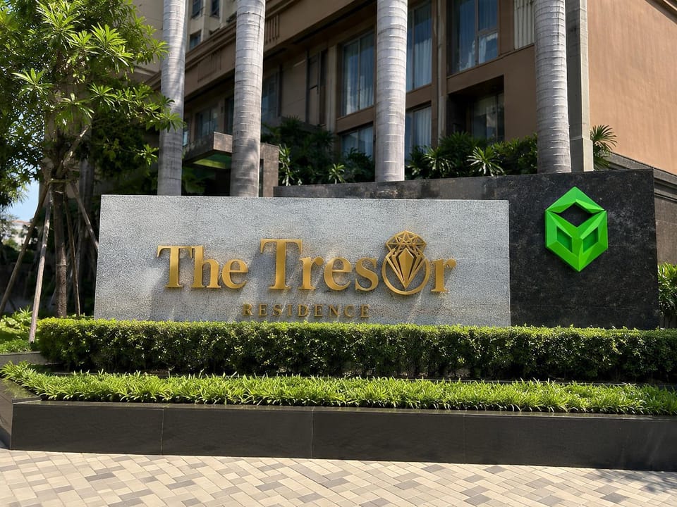 Japandi Studio I The Tresor D4 I 3mins to District 1 I Apartment in Ho Chi Minh City