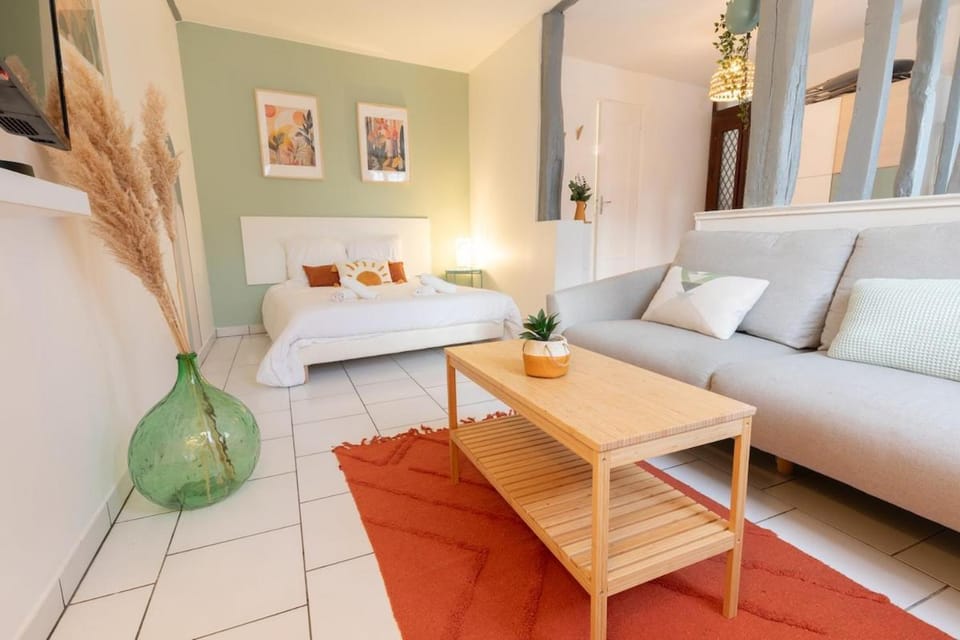 Le Panama - 5 min du centre, 500m2 de jardin Apartment in Normandy