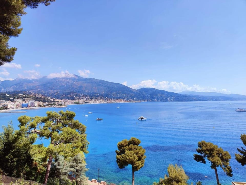 Natural landscape, Mountain view, Sea view