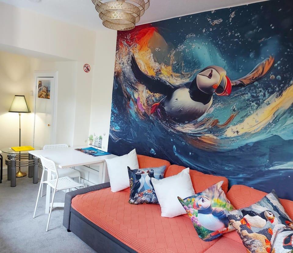 Living room, Dining area