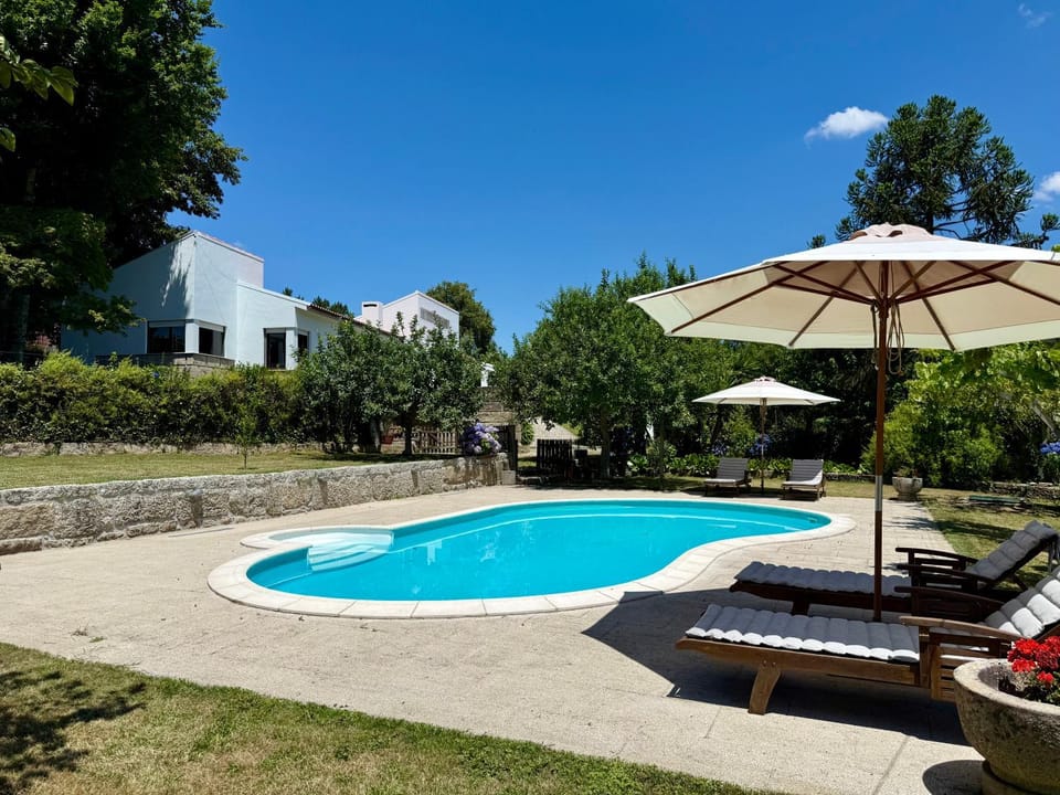 Property building, Pool view
