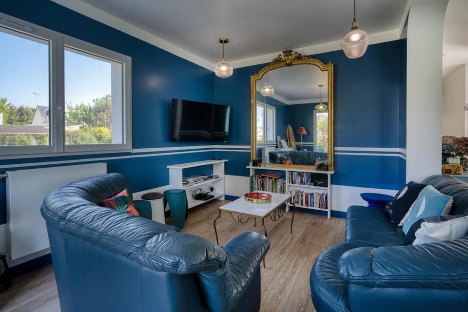 Letty Glaz, Plage à 300 m, Piscine 29 degrés, Calme - Stay in Brittany Villa in Bénodet