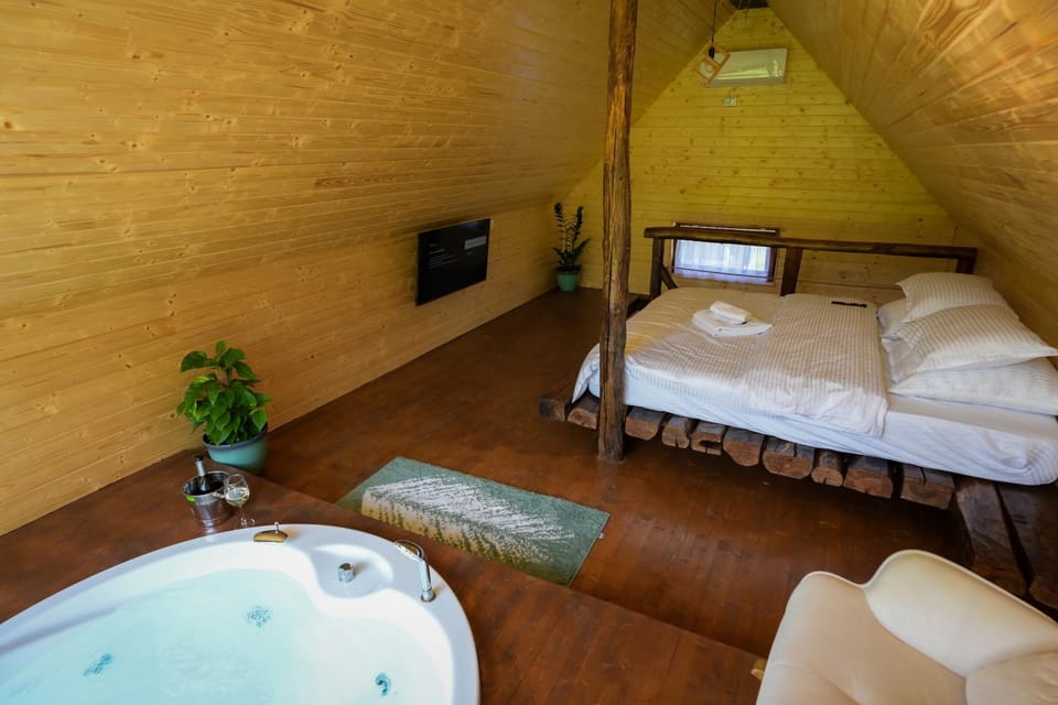 Șura cu Bule- jacuzzi privat House in Romania