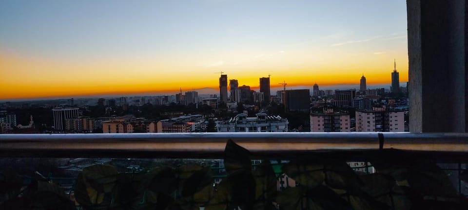 City view, Sunrise, Sunset